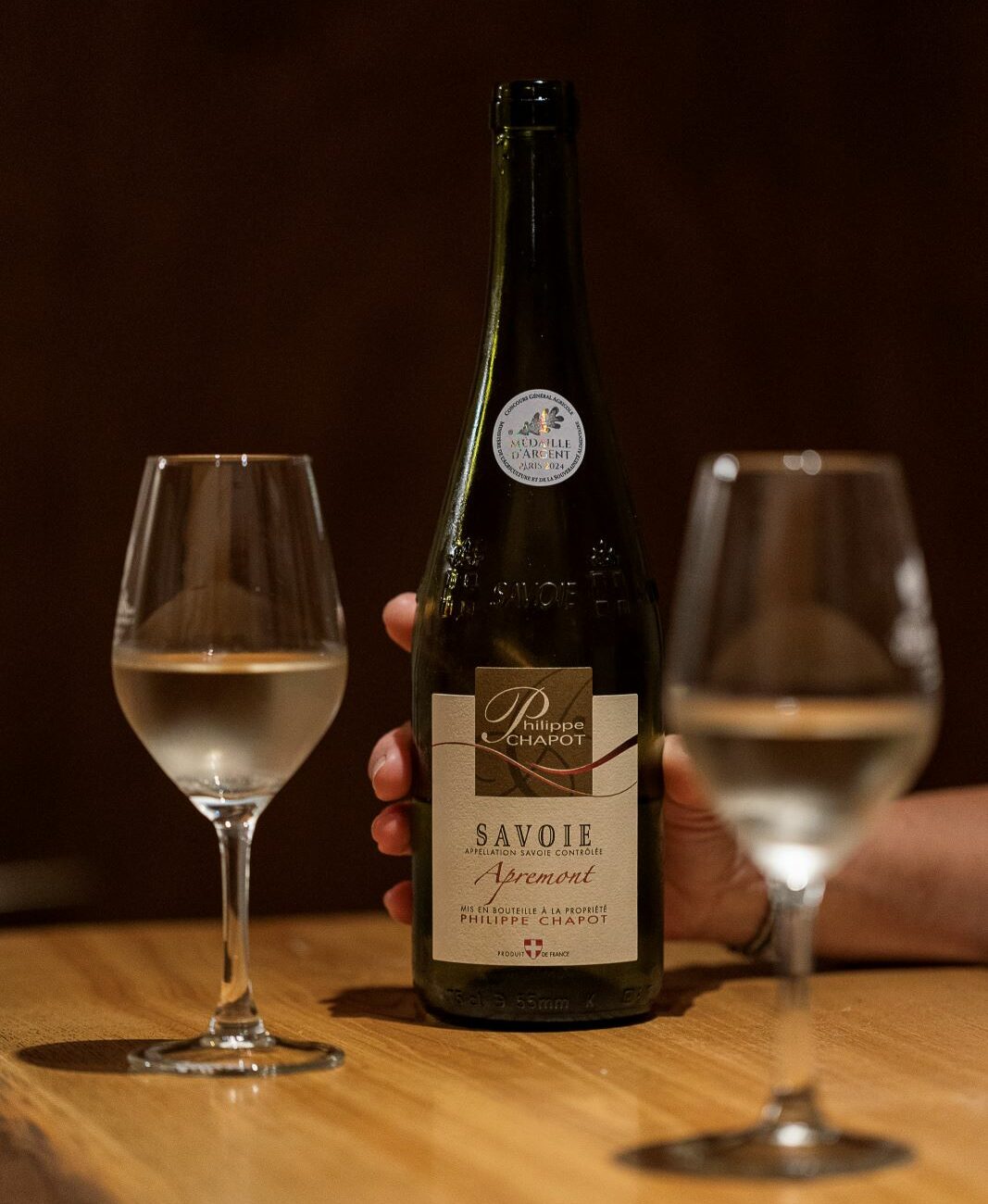 Domaine Philippe Chapot-Vins de Savoie-Vin blanc Apremont AOC