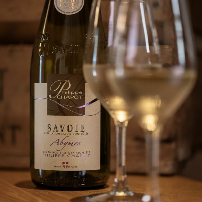 Domaine Philippe Chapot-Vins de Savoie-bouteille vin blanc Abymes AOC